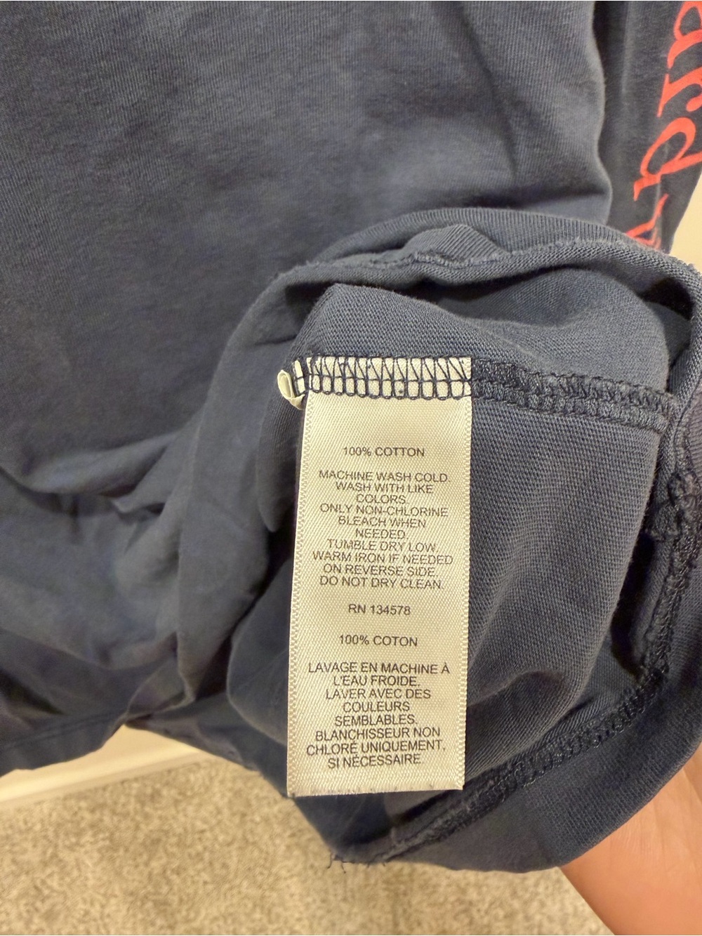 VINEYARD VINES Whale Long-Sleeve Pocket Tee - Picture 6 of 6